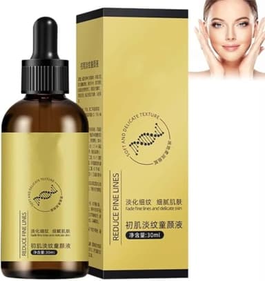 Sérum Raffermissant Anti-Rides,2025 Nouveau Sérum Visage Raffermissant Et Repulpant,Essence Liftante Et Raffermissante Anti-âge Et Anti-Rides,Anti-Ridés Immédiat,Atténuer Les Ridules (30ml, 1PC)