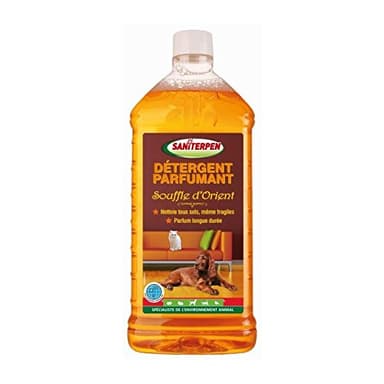 SANITERPEN - Nettoyant Sol Multi Surface - Spécial Animaux de Compagnie - Produit Détergent Parfumant - Parfum Souffle d’Orient Longue Durée - Fabrication Française - Flacon 1 L