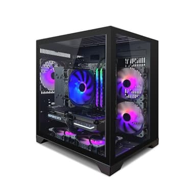 INFOMAX | PC Gamer, Ordinateur de Bureau, PC Gaming - Processeur Intel Core i5-12400F • NVIDIA RTX 4060 8 GO • RAM 16 GO • SSD 1 to • BOÎTIER ARGB Aquarius • FREEDOS