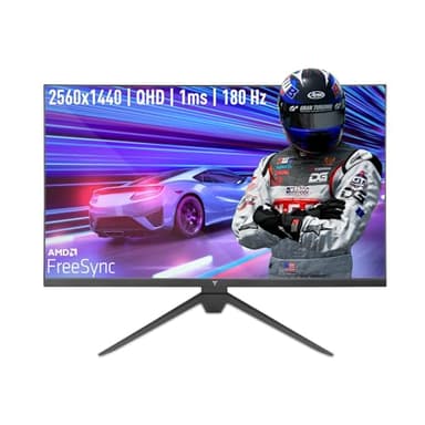 YEYIAN Moniteur Plat Gaming Avance 2K 27" QHD | 2560x1440 | Panneau IPS | 178° View | 3000:1 | 180 Hz | 16:9 | 16,7 Millions de Couleurs | 1ms Response | VESA | DisplayPort/HDMI