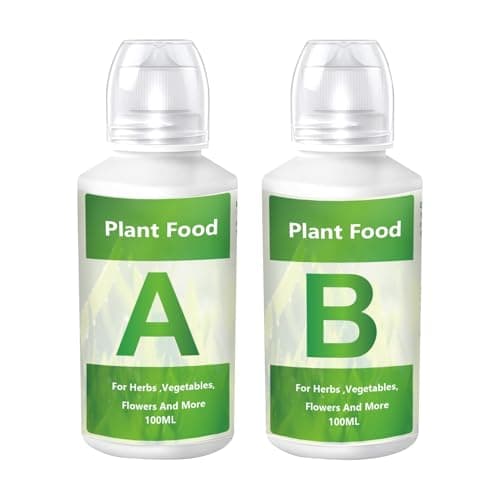 Engrais Pour Plants Hydroponiques, Aliment Pour La Croissance Des Plants, Nutriments Hydroponiques A Et B | Engrais Biologique Pour Plants, Formule Riche En Nutriments, Engrais Hydroponique Liquide