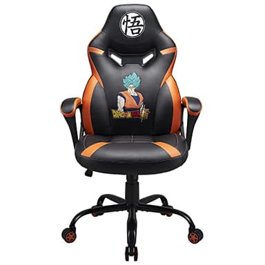 DBZ - Dragon Ball Z - Siège Gamer Junior/Chaise de Bureau Licence Officielle/Fauteuil Gaming Dragon Ball Super Noir