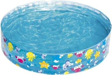 Bestway 55028 Piscine hors sol pataugeoire ronde Fill'n'Fun 122 x 25 cm