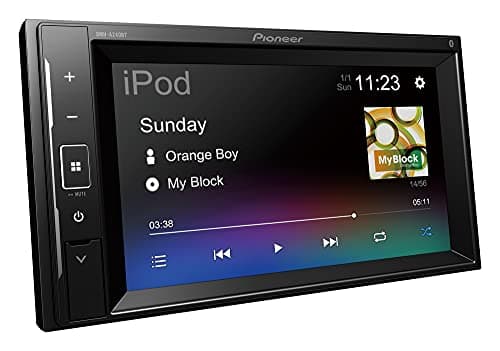 Pioneer DMH-A240BT Mechafree Lecteur multimédia à écran Tactile de 6,2" avec Miroir de Smartphone, Bluetooth, GEQ 13 Bandes, fonctionnalités Audio avancées et qualité Audio Haut de Gamme.