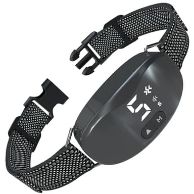 Beoankit Collier Anti Aboiement-Conformes à La Nouvelle Loi 2024-Collier Vibrant,sans Choc Statique avec 8 Niveaux de Sensibilité Réglables,8 Niveaux et 3 Mode Sonore,Vibration et Forte Vibration