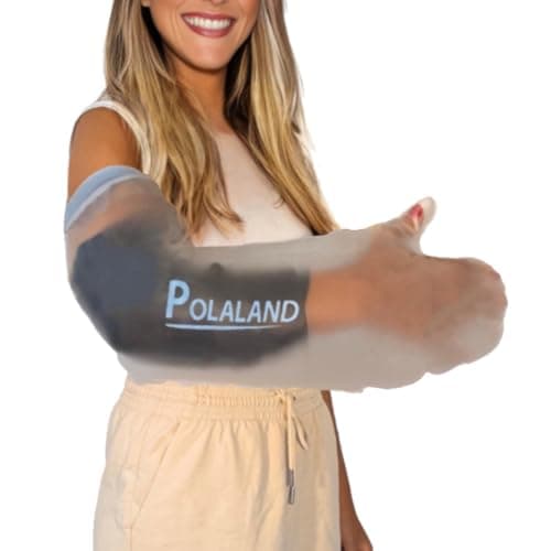 Protection imperméable pour bras plâtré – housse réutilisable pour douche, bain ou piscine – couvre plâtre, bandage ou PICC – pour adultes et enfants.