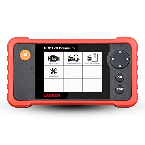 LAUNCH Europe CRP 129 Premium OBD2 Appareil de Diagnostic Automatique pour Voiture Moteur ABS SRS Transmission Automatique Scanner de Code
