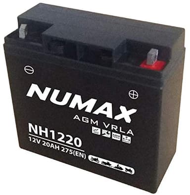 Numax - Batterie moto Numax Premium AGM NH1220 12V 20Ah 275A Petite