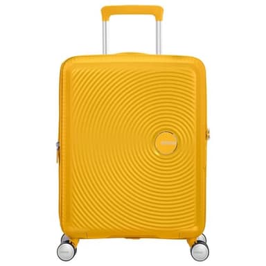 American Tourister Soundbox - Spinner S, Bagage à main, 55cm, 41 L, Jaune (Golden Yellow)