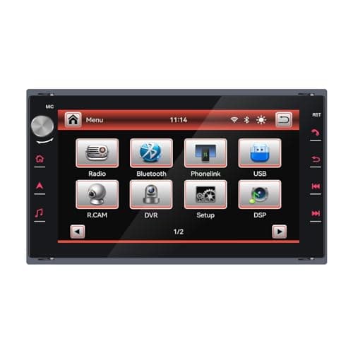 Autoradio Compatible avec sans Fil CarPlay/Android Auto pour VW Fox Polo Passat Golf lbiza 6L Jetta MK3 MK4 Sharan T5 MULTIVAN Transport Seat Skoda avec écran Tactile de IPS/Bluetooth/FM/AM/USB