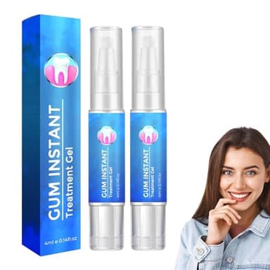 Lot de 2 gels oraux pour le traitement des gencives, gel thérapeutique des gencives, gel de traitement des gencives, soin des gencives