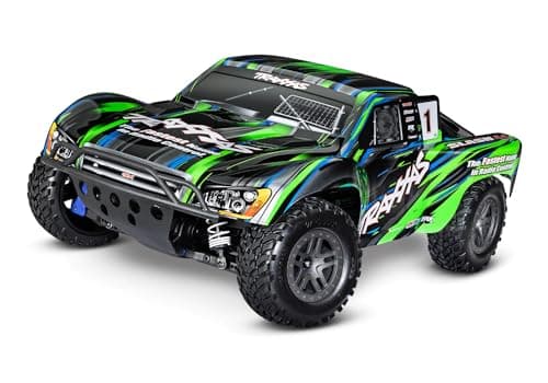 Traxxas Slash 4X4 BRUHLESS 2S + HD Parts Vert sans ACCUS NI Chargeur 68154-4-GRN