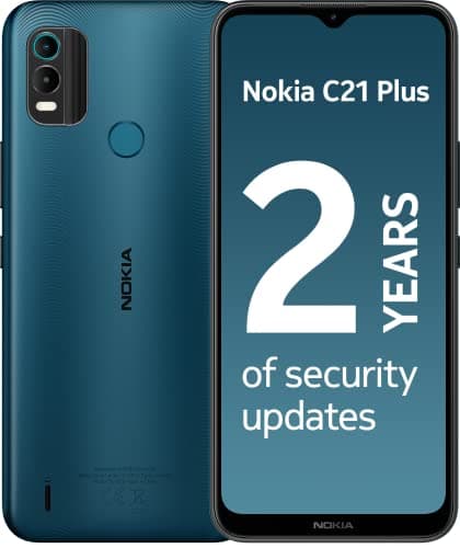 Nokia C21 Plus, Dual, 32GB 2GB RAM, Dark Cyan
