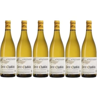 Petit chablis bourgogne 2023 AOC - Domaine Gautheron - chardonnay sec - 6 x 75cl