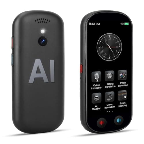 Appareil de traducteur de langue, Z9 Intelligent AI Voice Translator avec 138 langues pour les affaires, les voyages et les réunions, prend en charge WiFi/hors ligne/traduction bidirectionnelle
