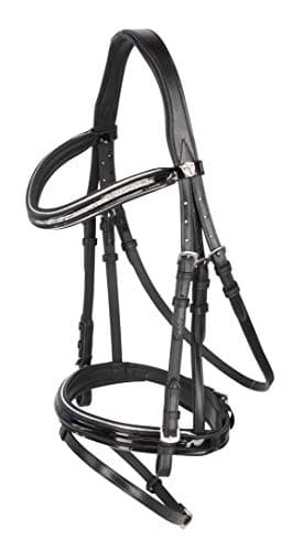 Kerbl Kingston 3210488 Bridon Noir COB Anglais
