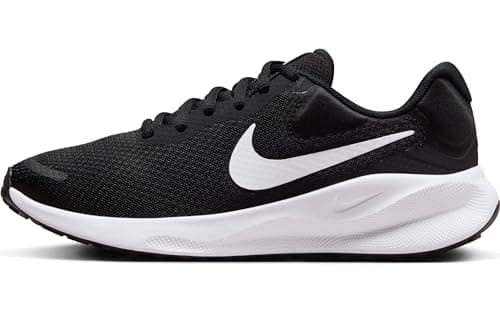 Nike Femme Revolution 7 Sneaker, Noir/Blanc, 38 EU