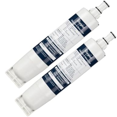 Lot de 2 cartouches filtres a eau SBS002 d'origine Frigo, Réfrigérateur, Congélateur SBS002x2 WHIRLPOOL Frigo, Réfrigérateur, Congélateur SBS002x2 WHI