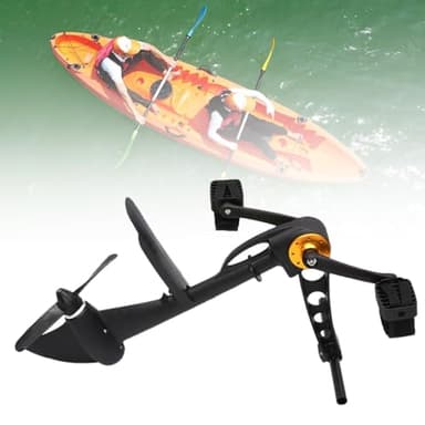 Moteur d'entraînement à pédale de kayak - Propulsion haute efficacité pour la pêche et la chasse - Compatible avec les planches à pagaie gonflables