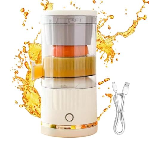 Presse-agrumes électrique, presse-agrumes électrique,Presse-agrumes automatique Presse-agrumes Presse-jus d'orange | Récipient à jus portable, presse-agrumes 7,4 V, presse-agrumes orange pour citron v