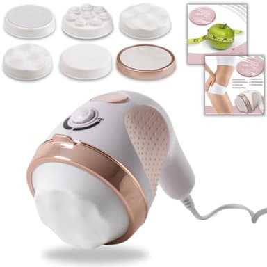 BEST DIRECT Vibratone Pro Masseur Amincissant Sculptant Circulaire, 3000rpm, Anti-Cellulite – Appareil de Massage Vibrant Électrique, Palper Rouler, Massage Minceur, Bien-être, Sculpture du Corps