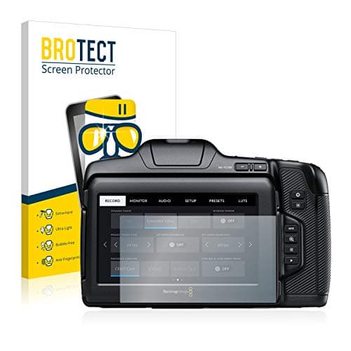 brotect Protection Écran Verre pour Pocket Cinema Camera 6K Pro / G2 Film Protecteur Vitre 9H [Anti-Rayures, Transparent]