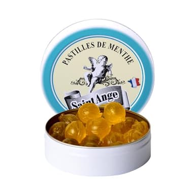 Pastilles Saint-Ange | Bonbons Traditionnels 100% Français (Menthe)