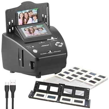 Scanner Autonome 20 Mpx pour Photos, Diapositives et négatifs SD-2000 [Somikon]
