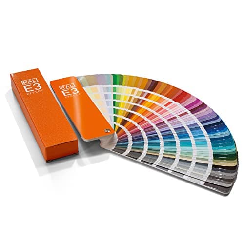 RAL E3 nuancier de couleur, 70 tons métalliques brillants et 420 tons directs satinés