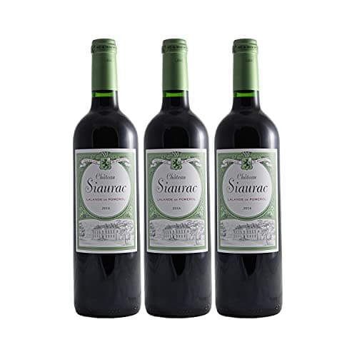 Château Siaurac - Rouge 2016 - Lalande-de-Pomerol - Vin Rouge de Bordeaux (3x75cl)