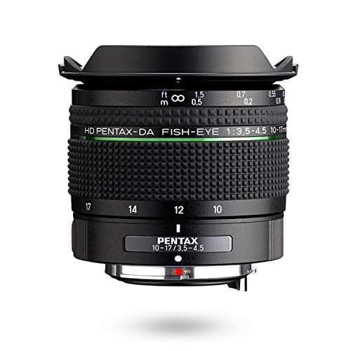 Pentax HD-PENTAX-DA-FISH-EYE 10-17 mm F3.5-4.5 ED Objectif ultra Grand angle Compact et Léger pour Reflex numérique K-1 II K-70 KP DSLR