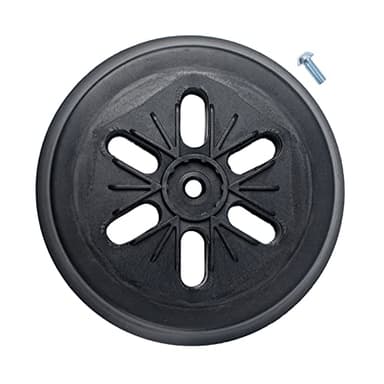 Poweka Patin de ponçage Compatible avec Bos-ch Gex 150 AC, PEX 15 AE, GEX 150 Turbo ponceuse orbitale Ø 150 mm avec vis