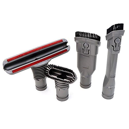 Ninthseason Brosse Accessoires Kit Maison Nettoyage Outil Set 4 in 1 pour Dyson DC08 DC24 DC25 DC33 DC35 DC37 DC39 DC40 DC44 DC45 DC48 DC58 DC59 DC62 DC65 V6 Animal Handheld Aspirateur (4 en 1)