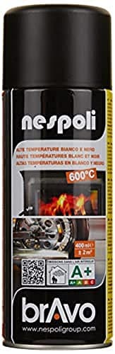 NESPOLI Aérosol spécial hautes températures noir 400 ml