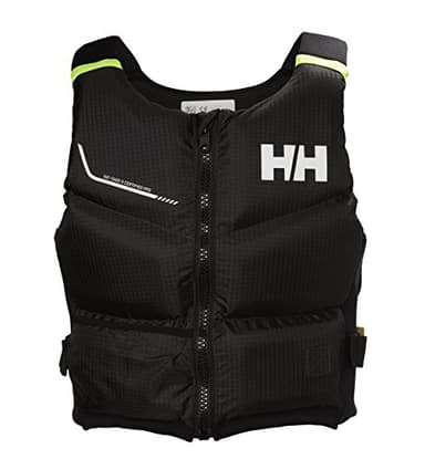Helly Hansen Unisexe Gilet De Flottaison Rider Stealth Zip, 40/60, Ébène