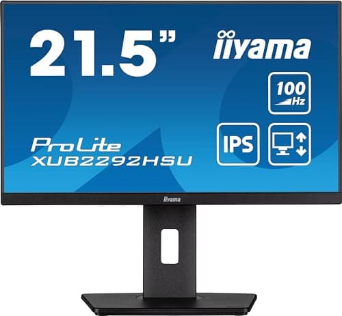iiyama Prolite XUB2292HSU-B6 21.5" LED IPS FullHD 100Hz