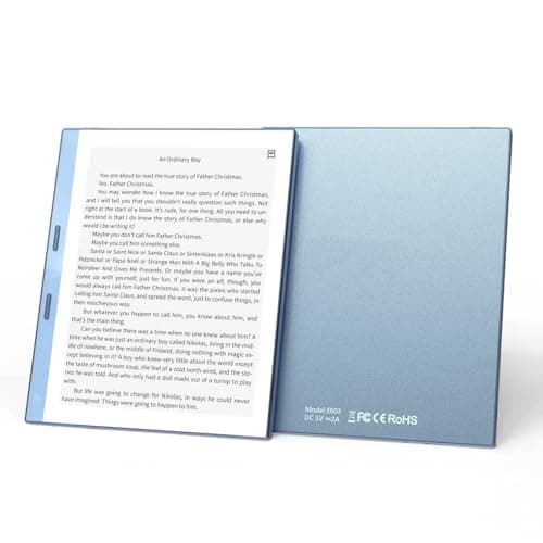 5.76 Lecteur Android E | E Ink HD 198pp Affichage | Mode de Lumière Chaude et Sombre Réglable | EPUB/PDF/MOBI Support | Bluetooth 5.0 | WiFi | Comprend Un Boîtier de (Blue)