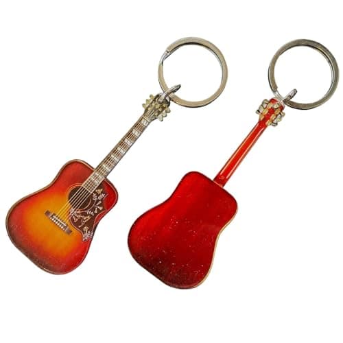 Porte-clés guitare acoustique Gibson Hummingbird