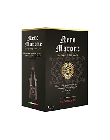Nero Marone - Vin Rouge Edizione Privata - Origine : Italie - BIB Bag in Box (1 x 3 l)