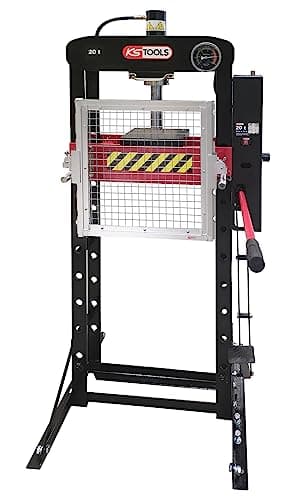KS Tools - 160.0113 - Presse hydraulique 20 tonnes - Pompe hydraulique 2 vitesses