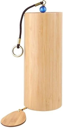 Koshi Carillon sonore en bambou pour yoga, méditation, jardin et maison - Carillon sonore Koshi - Fonctionne à la main - Avec cordes en bambou - Musique du monde précise de qualité supérieure (accord