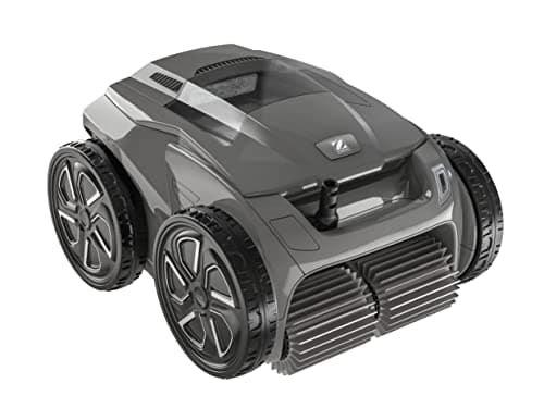 Zodiac Alpha OA 6400 IQ Robot Piscine jusqu'à 12x6m, nettoie Fond/parois/Ligne d'eau. Commande à Distance et Lift System sur app. Inclus : câble avec Swivel, Chariot