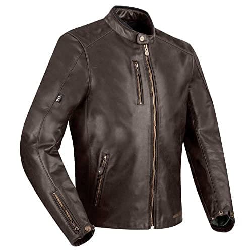 SEGURA, Blouson moto Laxey brown, XL