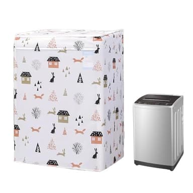 Housse pour machine à laver, housse de machine à laver pour extérieur, imperméable, housses de lavage extérieures, couvre-machine à laver pour machine à laver, charge avant, opri lave-linge extérieur