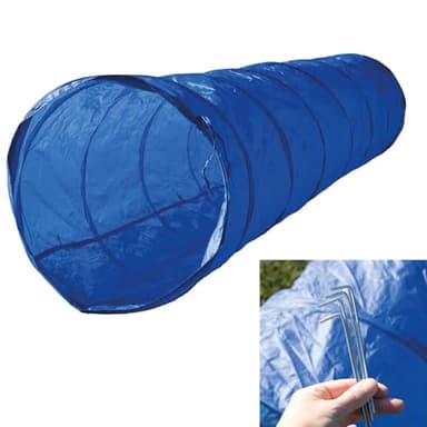 Schecker Jouet pour chien - Tunnel d'agilité - 300 x 50 cm
