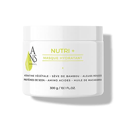 ANS Brasil Masque NUTRI+ soin profond hydratant à la kératine végétale pour cheveux très secs 300ml