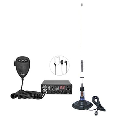 Paquet CB PNI Escort Radio HP 8001L ASQ Casques HS81L Antenne CB PNI ML70 avec Aimant Inclus 5238