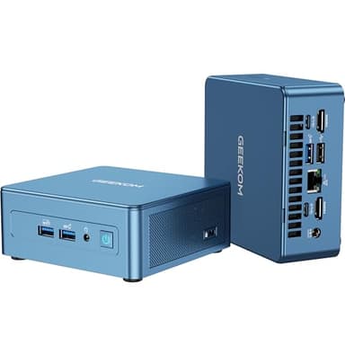 GEEKOM Mini PC IT13 2025 Edition avec Intel Core i9-13900HK (14 cœurs, 20 Threads, jusqu'à 5,4 GHz), 32GB DDR4 1TB SSD Mini Ordinateur de Bureau pour Home&Office/Windows 11 Pro/8K Iris XE Graphismes