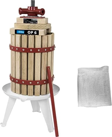 Güde 30001 BP 6 Pressoir 6 l, Couleur Bois, Marron