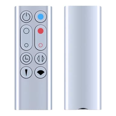 GOUYESHO Télécommande de rechange pour Dyson Pure Hot+Cool Fan Purifying Heater HP00 HP01, Part NO.967197-13 (Argent)